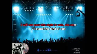 Karaoké Alphaville   Carol masters