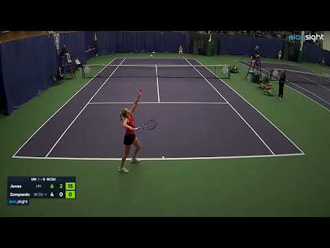 Lily Jones v Maddy Zampardo - UM v NCSU - 11.2.24