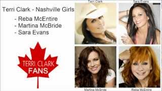 Terri Clark - Nashville Girls (Reba McEntire,Martina McBride,Sara Evans) Lyric Video HD