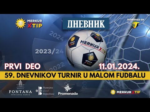 59. Dnevnikov turnir - četvrtak 11.01.2024., (PRVI DEO)