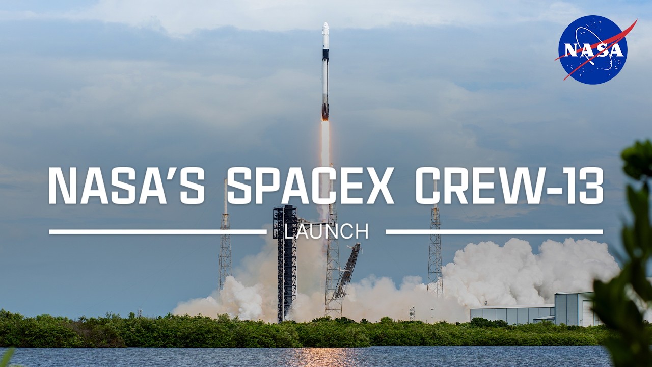 NASA's SpaceX Crew-13 Launch - YouTube