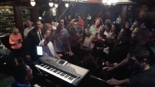 Norwegian Sky piano bar with Bruno Aguilar (piano Man)