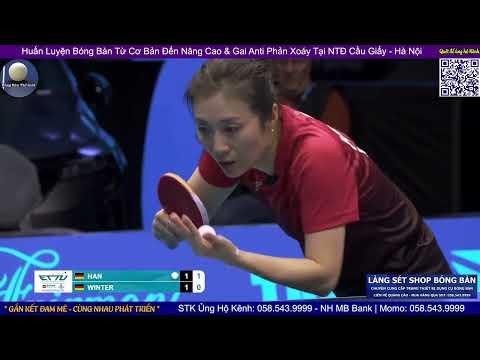 Han Ying vs Sabine Winter | Women's Single Semifinals - Top 16 Table Tennis Europe Cup 2025