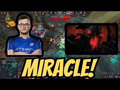Miracle Shadow Fiend Rampage! 🔥 Player Perspective 😎 Dota 2 Highlights #dota2 #dotabytes