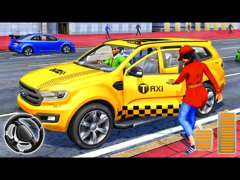 Crazy Taxi Driving Games - Modern Taxi Parking Simulator 2020 - Android Gameplay