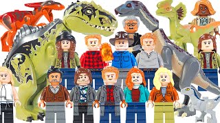All LEGO Jurassic World Dominion minifigures  All 