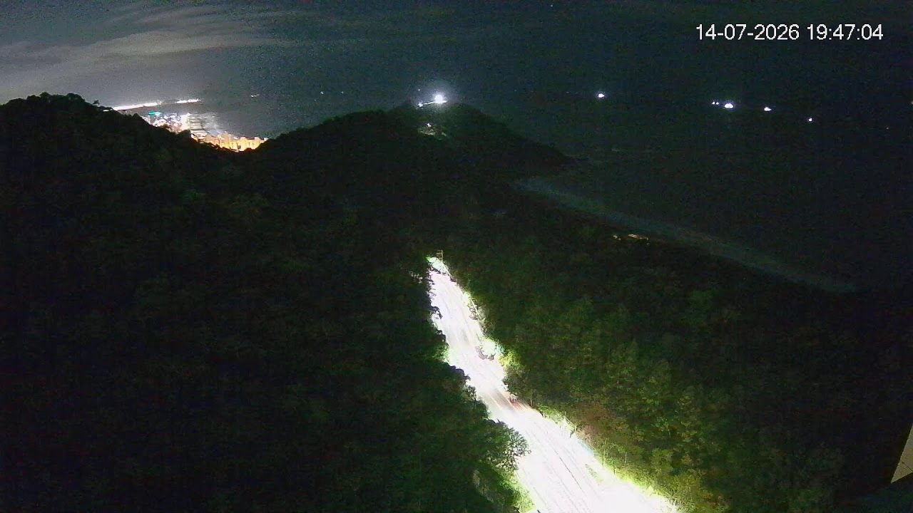 Live webcam view of Praia Brava Coastal Panorama