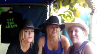 cuttin up b&amp;s style with the sunny cowgirls