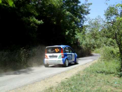 Rally Montecatini Terme e Valdinievole 2010. Equipaggio Fatichi-Becheri