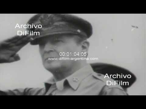 DiFilm - Dwight Eisenhower Douglas MacArthur Korean War 1964