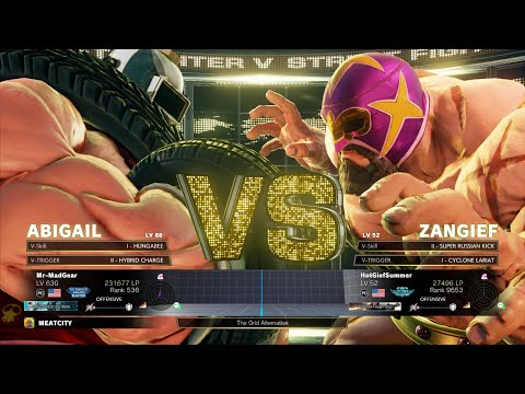 SFV Champion Edition 🔥 Mr-MadGear (Abigail) Vs HotGiefSummer (Zangief) 🔥 Online Match's 05-17-2023