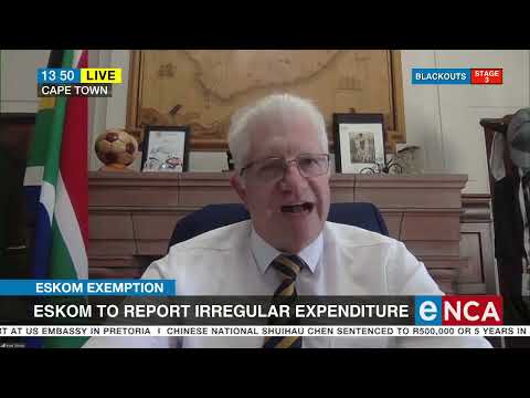 Eskom to report irregular expenditure