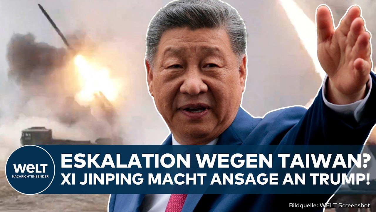 CHINA: Säbelrasseln um Taiwan! Xi Jinping macht brisante Ansage an Trump! Eskalation mit USA?
