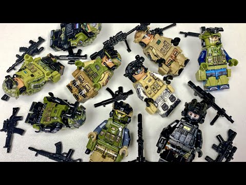 LEGO Military Soldier | Delta Force | SAS | KSK | SDU | Navy seals | Unofficial Minifiguresレゴ 레고