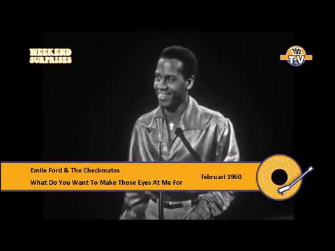 Emile Ford What do you want to make those eyes at me for TV studio 1960
