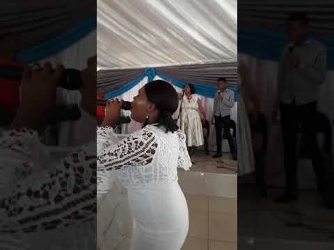 Bishop Sako.Farewell worship song of Lebo Selomo before wedding