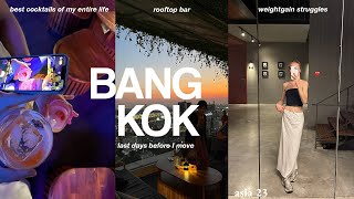 BANGKOK CHRONICLES | Sky bar, Lumpini Park & weight gain talk