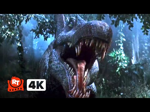 Jurassic Park III (2001) 4K - Spinosaurus Airplane Attack | Movieclips
