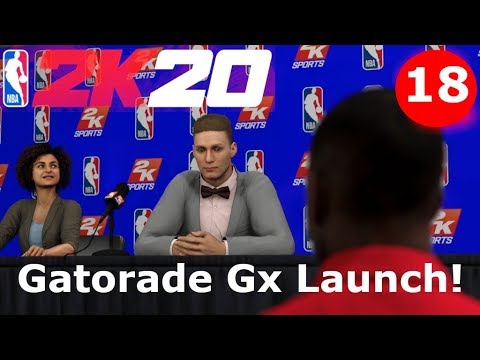 NBA 2k20 MyCareer Ep. 18: Gatorade Gx Launch!