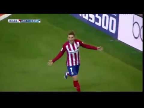 Antonio Griezmann Fantastic GOAL 1-0 vs Espanyol 2015