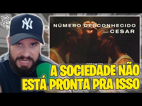 Cesar Mc - Número Desconhecido Feat Cesar (Videoclipe Oficial) [REACT / ANÁLISE]