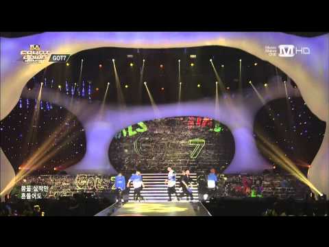 [1080p] 140403 M Countdown GOT7 - Intro + GirlsGirlsGirls