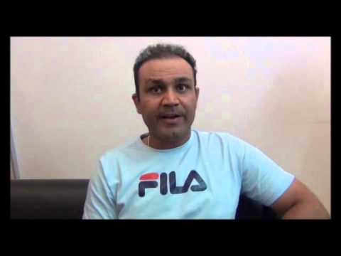 Virender Sehwag wishes his fans on her birthday