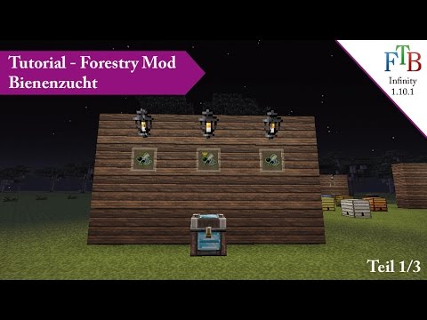 FTB ★ Tutorial ★ Forestry Mod ★ Bienen züchten [1/3]