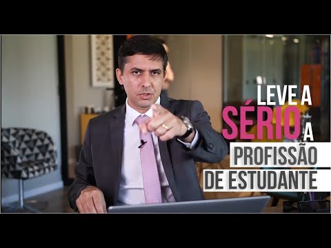 Take your student career seriously | Aragonê Fernandes