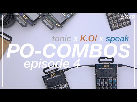 PO-32 tonic x PO-33 K.O! x PO-35 speak (PO-30 Metal Series) | PO-COMBOS Ep.4 | Teenage Engineering