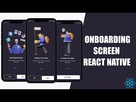 REACT NATIVE ONBOARDING SCREEN APP