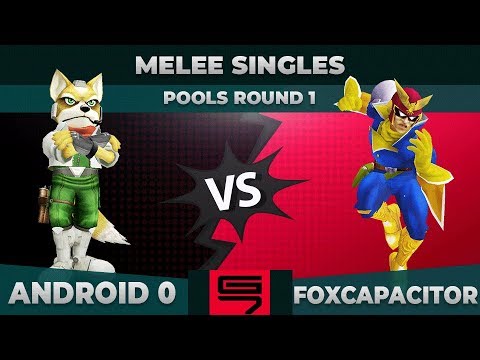 Android 0 vs FoxCapacitor - Melee Singles: Pools R1 Winners Semifinal - Genesis 7 |Fox vs Cpt Falcon