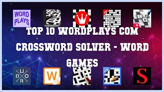 Top 10 Wordplays Com Crossword Solver Android Games