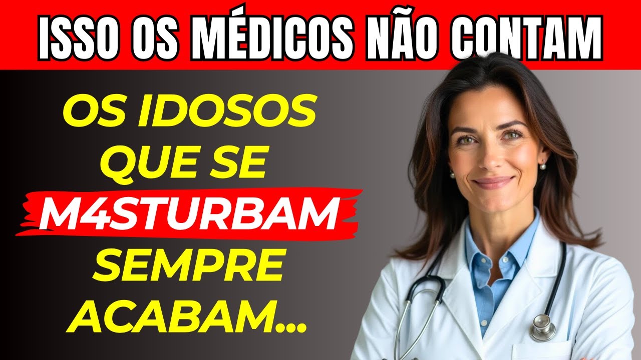 Se Você é Homem com Mais de 50 Anos e se M4sturba, lamento dizer isso…