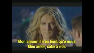 Celine Dion &amp; Éric Lapointe -  L&#39;amour Existe Encore - Legenda