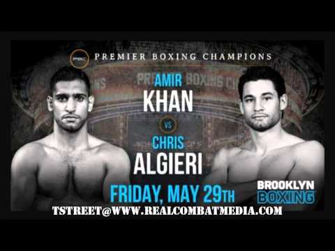 AMIR KHAN VS CHRIS ALGIERI FULL MEDIA CALL 5/6/15! KHAN VS ALGIERI PBC ON SPIKE TV 5/29/15!