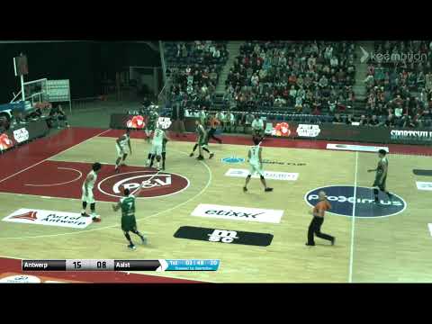 GAME HIGHLIGHTS | Port of Antwerp Giants vs Okapi Aalstar - Kwame Vaughn (2)