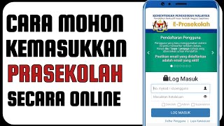 Download lagu Cara Mohon Prasekolah Secara Online mp3