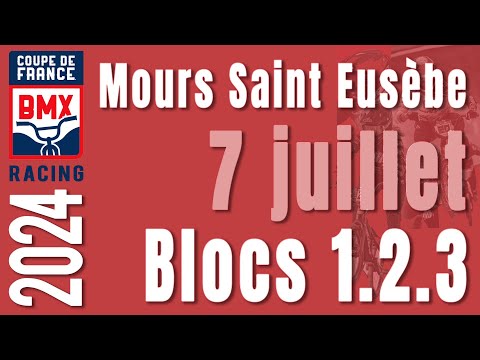 BMX Mours 7 juillet - Finales 1.2.3 -  Coupe de France 2024