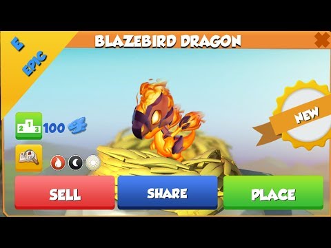 Blazebird Dragon Hatching! - Dragon Mania Legends | Part 12431 HD
