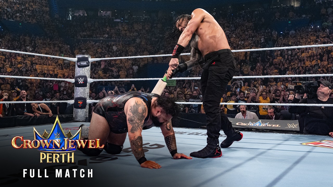 FULL MATCH: Roman Reigns vs. Bronson Reed | Australian Street Fight: Crown Jewel 2025