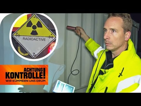 Radioaktiver Gefahrguttransport: Wie stark ist die Strahlung? | Achtung Kontrolle | kabel eins