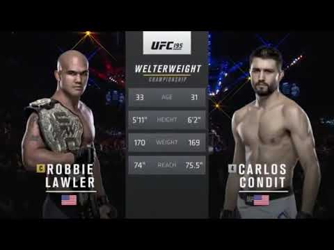 Robbie Lawler vs Carlos Condit