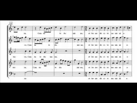 Video thumbnail for Cantate Domino a 5