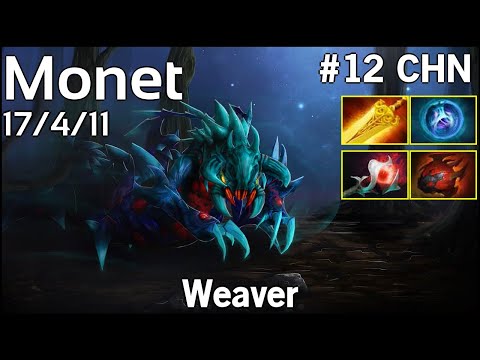 Monet [LFY] Weaver - Dota 2 7.10