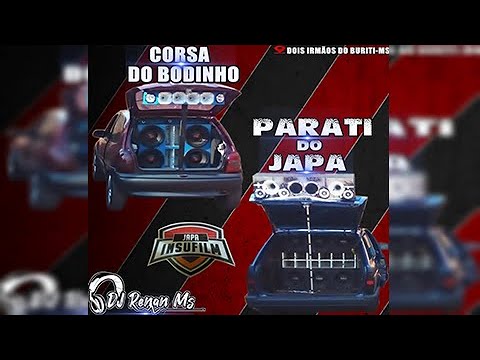 CD PARATI DO JAPA E CORSA DO BODINHO DE DOIS IRMÕES DO BURITI MS - DJ RENAN MS
