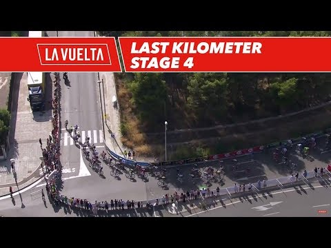 Last kilometer - Stage 4 - La Vuelta 2017