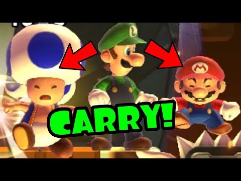 Super Mario Maker 2 Multiplayer Online - I will carry you!