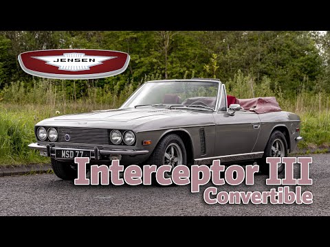 1975 Jensen Interceptor III Convertible