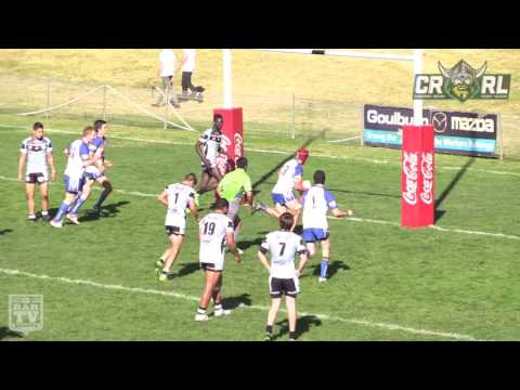2017 Canberra RL Round 7 Reserve Grade Highlights - Goulburn Workers Bulldogs Vs. Belconnen United